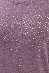 YOURS Plus Size Pink Studded Jumper | Yours Clothing 4