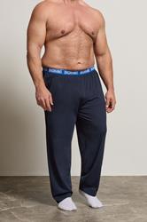BadRhino Big & Tall Navy Blue Lounge Trousers | BadRhino 3