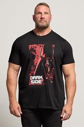 BadRhino Big & Tall Black Star Wars Graphic T-Shirt | BadRhino 3