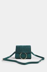 Green Ring Detail Cross Body Bag | Yours Clothing 2