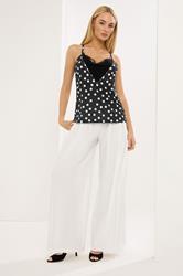 STAR Black Polka Dot Print Cami Top | StarByJM 1