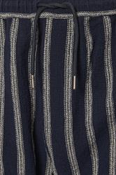 BadRhino Big & Tall Navy Blue Stripe Short | BadRhino 6