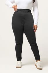 YOURS Plus Size Grey Stretch Pull On GRACE Jeggings | Yours Clothing 3