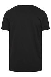 BadRhino Big & Tall Black Extra Long Misfits Graphic T-Shirt | BadRhino 5