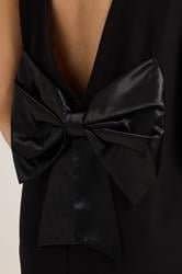 YOURS Plus Size Black Bow Back Shift Dress | Yours Clothing 6