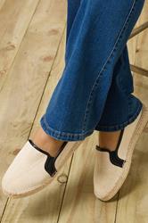 WIDE FIT Slip On Espadrille - neutral 1