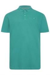 BadRhino Big & Tall Pacific Blue Core Polo Shirt