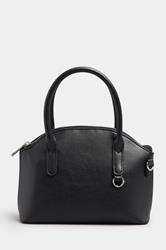 Black Contrast Strap Cross Body Bag | Yours Clothing 3