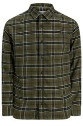 JACK & JONES Big & Tall Green Flannel Checked Shirt | BadRhino 2