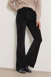LTS Tall Black Cord Flare Jeans | Long Tall Sally 1