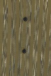 BadRhino Big & Tall Khaki Green Knitted Detail Revere Shirt | BadRhino 7