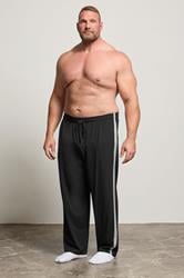 BadRhino Big & Tall Black Lightweight Lounge Joggers 1