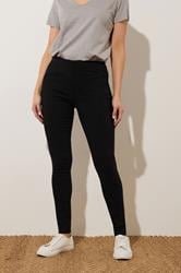 LTS Tall Black Stretch Skinny Trousers | Long Tall Sally 1