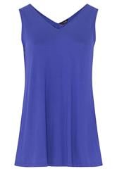 YOURS Curve Blue Swing Vest Top
