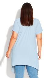 Evans Blue Longline Tunic T-Shirt 2