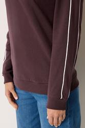 LTS Tall Women's Purple High Neck Sweatshirt | Long Tall Sally 4