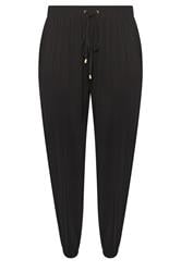 YOURS Curve Black Balloon Joggers