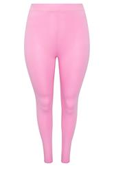 YOURS Plus Size Pink Leggings | Yours Clothing 5