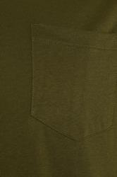KAM Big & Tall Olive Green Ringer T-Shirt | BadRhino 2