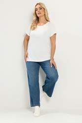 YOURSET 3 PACK Plus Size Purple & Blue Core T-Shirts | Yours Clothing 4
