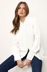 STAR White Pintuck Long Sleeve Shirt | StarByJM 2