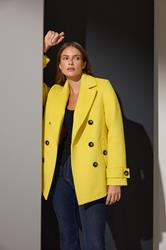 STAR Yellow Button Through Coat | StarByJM 3