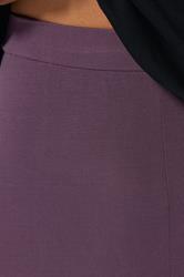 YOURS Plus Size Purple High Waisted Leggings | Yours Clothing 4