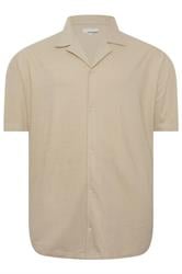 BadRhino Big & Tall Stone Brown Revere Jersey Shirt