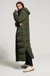 LTS Tall Khaki Padded Longline Maxi Coat | Long Tall Sally 2