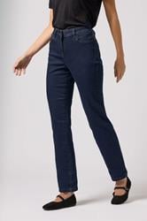 M&Co Indigo Blue Straight Leg Jeans | M&Co 3