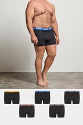BadRhino 5 PACK Blue/Yellow/Brown/Purple/Black Band Boxers | BadRhino 3