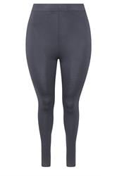 YOURS Plus Size Grey Leggings | Yours Clothing 5