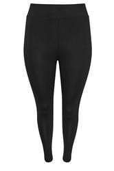 EVANS 2 PACK Plus Size Black Stretch Leggings | Evans 6