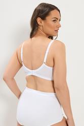 YOURS Plus Size White Lace Non-Padded Non-Wired Full Cup Bra | Yours Clothing 2
