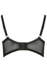 YOURS Plus Size Black & Gold Floral Padded Bra | Yours Clothing 6