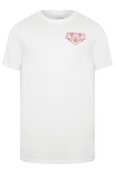 BadRhino Big & Tall White Extra Long England T-Shirt | BadRhino 6