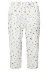 YOURS Plus Size Blue Ditsy Floral Midaxi Culottes | Yours Clothing 5