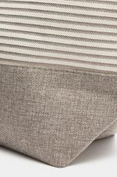 Brown Striped Rope Tote Bag | Yours Clothing 5