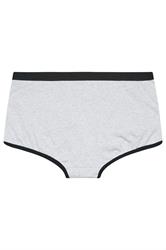 YOURSET 5 PACK Plus Size Grey Avocado Print Shorts | Yours Clothing 10