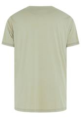 KAM Big & Tall Sage Green Bulldog Graphic T-Shirt | BadRhino 2