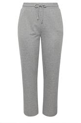 YOURS Curve Grey Straight Leg Joggers