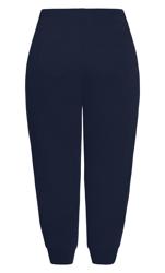 Plain Navy Track Pant 9