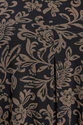 YOURS Plus Size Brown Floral Pleat Front Top | Yours Clothing 4