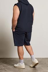 BadRhino Navy Blue Essential Jogger Shorts | BadRhino 2