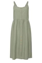 YOURS Curve Green Linen Sundress