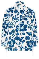 YOURS Plus Size White Floral Print Fleece Jacket | Yours Clothing 6