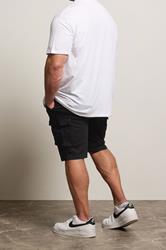 BadRhino Black Stretch Cargo Shorts | BadRhino 4