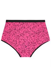 YOURSET 5 PACK Plus Size Pink Celestial Print Full Briefs | Yours Clothing 8