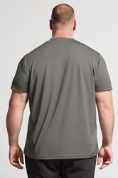 IronRhino Big & Tall Grey Performance T-Shirt | BadRhino 4