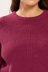 YOURS Plus Size Burgundy Red Essential Knitted Jumper 5